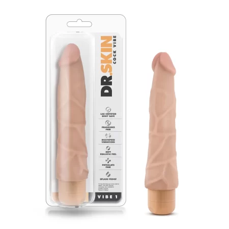 Vibrador Dr. Skin Realista COCK VIBE 1