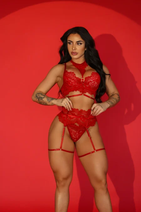 CONJUNTO OUSADIA ROJO