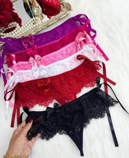 CALCINHA LAZO SENSUAL NEGRO