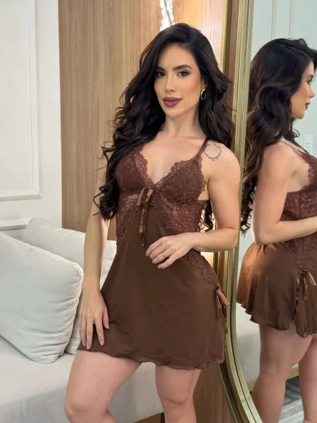 Camisola Encanto - MARRON